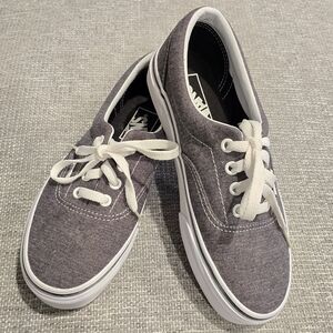 Vans Gray Canvas Men's Shoes Unisex 721278 Size M5.0 W6.5